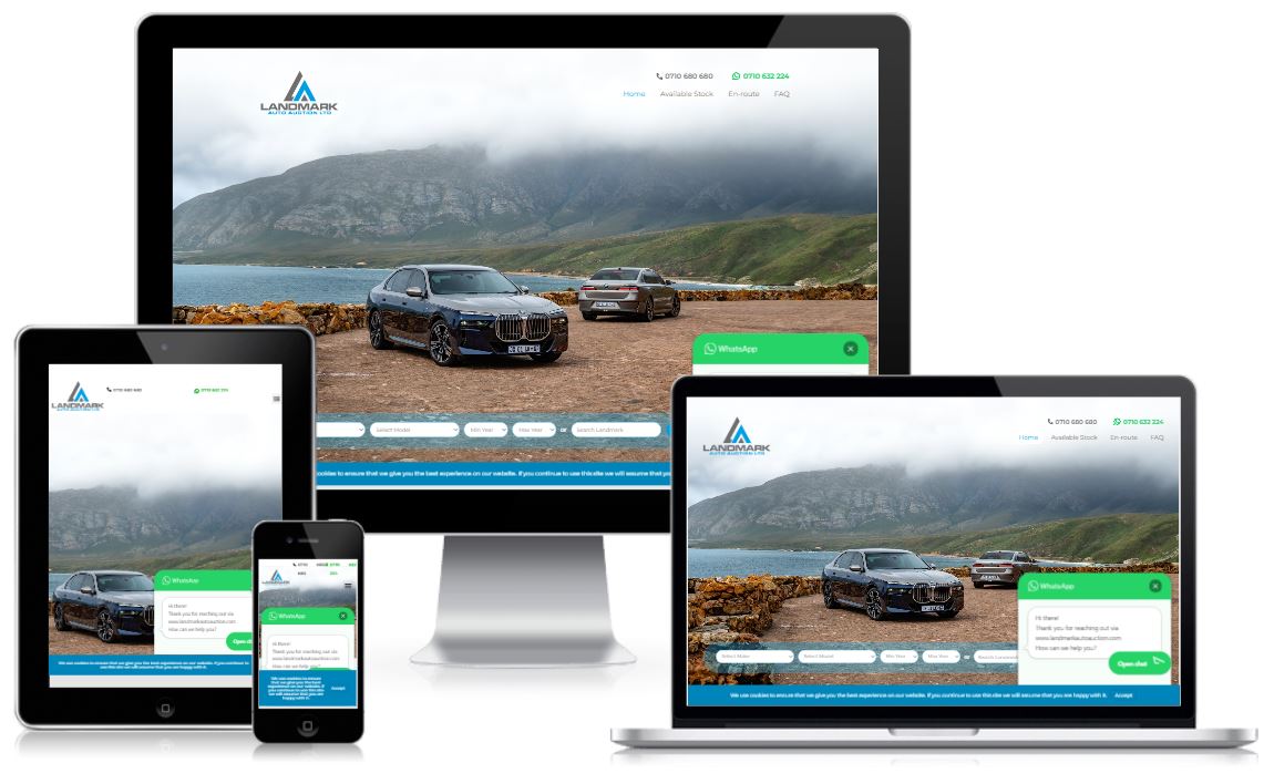 Landmarkautoauction responsive